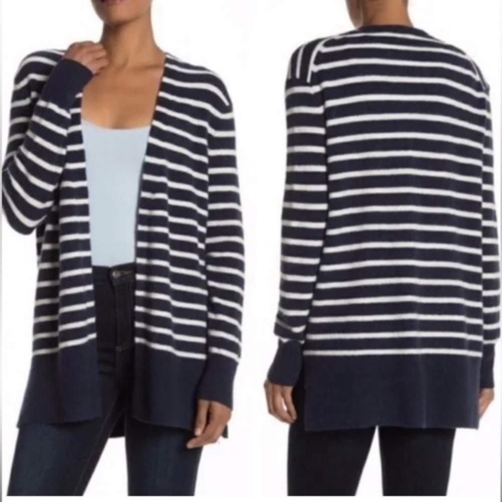 Madewell Cozy Walker wool alpaca blend open cardigan sweater S